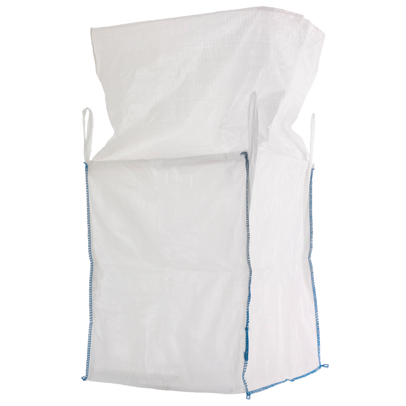 PP-Gewebesack Gr. 90 x 140 cm blau-weiss - ERCO-Verpackungen GmbH